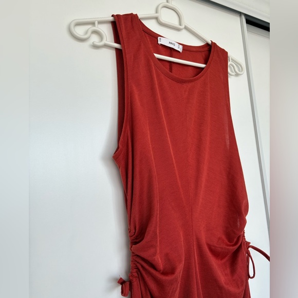 Mango cut out tie midi dress - Picture 7 of 7